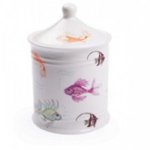 ROY KIRKHAM FINE BONE CHINA | AQUARIUM SET OF 2 COTTON JAR